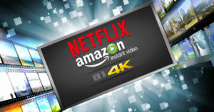 Amazon and Netflix in 4K - Social
